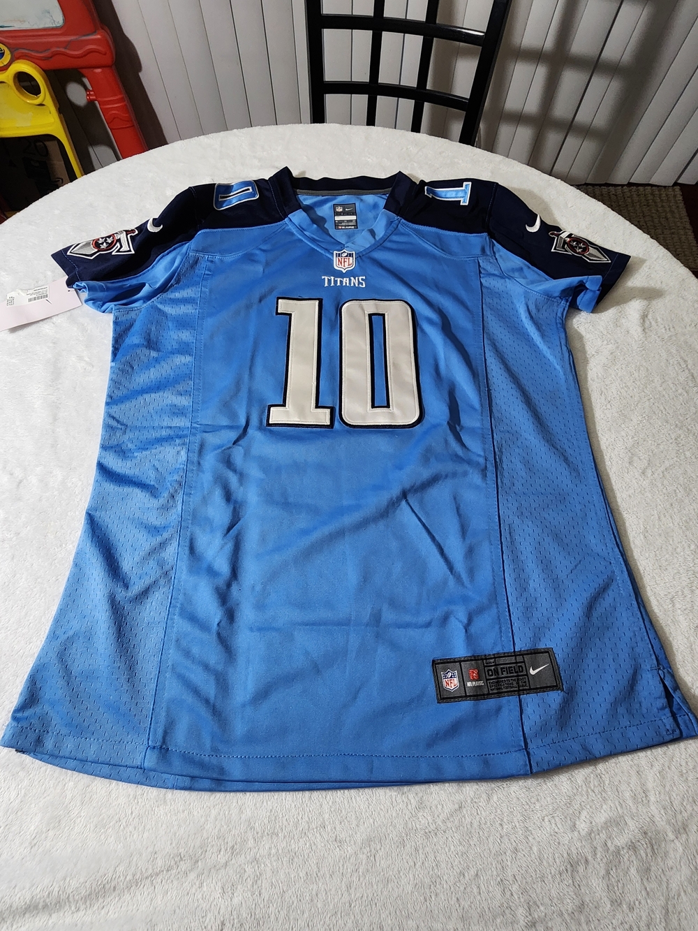 Tennessee Titans Jake Locker On-Field Jersey Womens Size Xtra Large